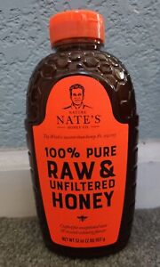Nature Nate's Honey: 100% Pure, Raw and Unfiltered Honey - 32 fl oz