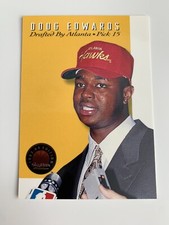 Doug Edwards 1993-94 Skybox Basketball Draft Picks DP15 Atlanta Hawks Florida St