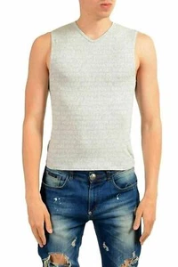 Emporio Armani "Underwear" Men's Gray Stretch Tank Top US S/M IT 48 - Picture 1 of 3