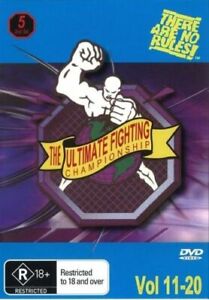 Ultimate Fighting Championship Volume 11-20 - UFC DVD Brand New & Sealed