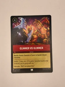 Disney Lorcana Shimmering Skies 130/204 Glimmer Vs Glimmer Non-Foil - Picture 1 of 2
