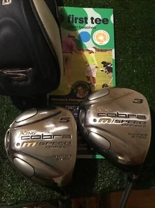 Cobra Ladies M Speed Offset 3-5 Woods Set Graphite Shafts - Picture 1 of 9