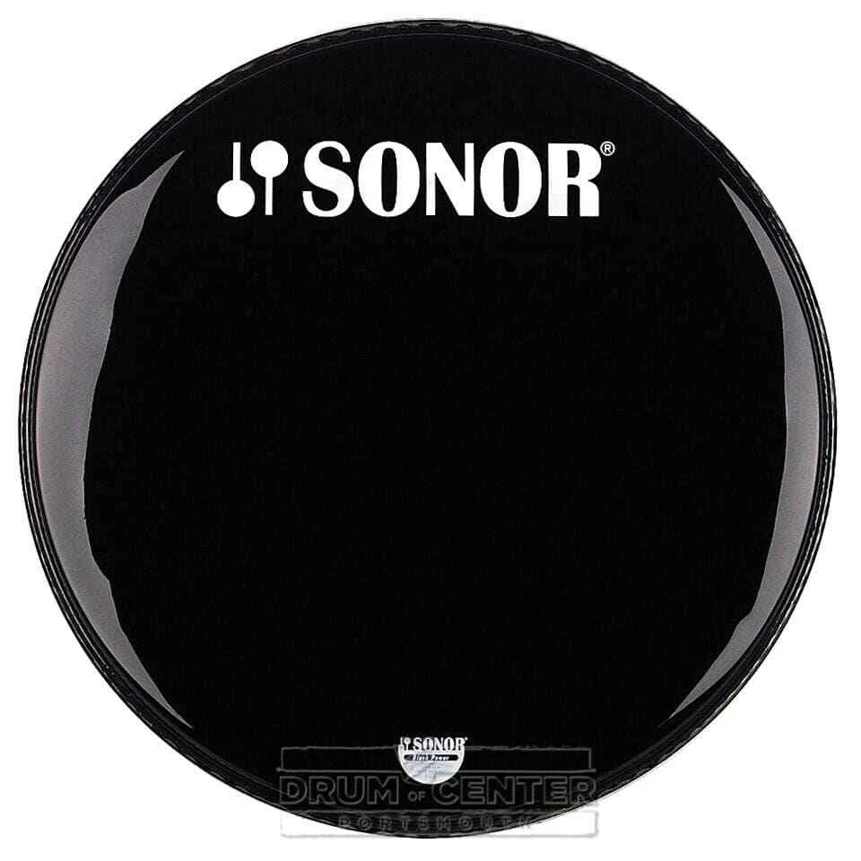 Sonor Bass Drum Logo Head 22 黑色 — 第 1/1 张图片