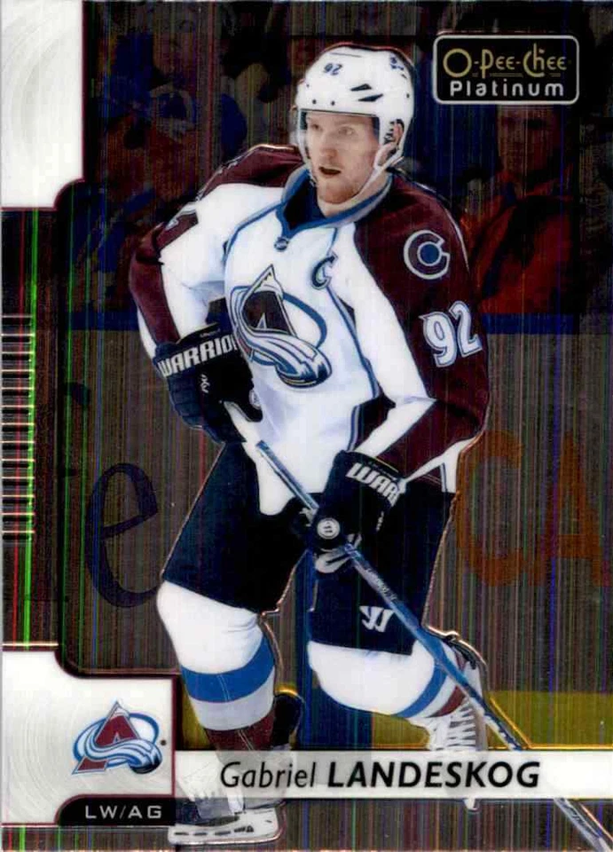 2017-18 O-Pee-Chee Platinum Gabriel Landeskog #18 - Image 1 of 2
