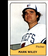 1979 Syracuse Chiefs TCMA #5 Mark Wiley San Diego California CA Baseball Card