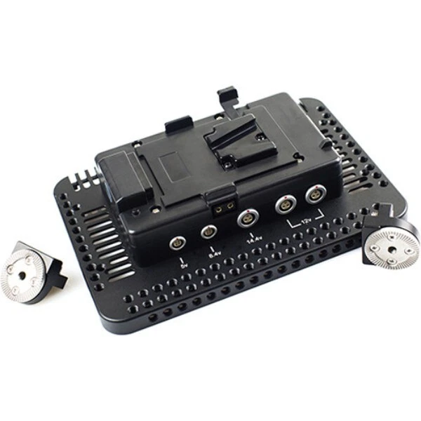 Movcam V-Mount Odyssey 7Q Monitor V-Mount Battery Power Bracket Rosette Adapter - Image 1 of 1