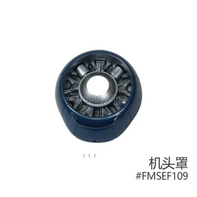 FMS part EF109 Cowling for 1700mm F4U V3 Foam RC Warbird Scale Model Airplane - Image 1 of 4