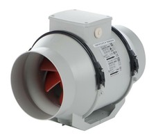 Aspiratore industriale centrifugo assiale in linea VORTICE LINEO 100 Q V0