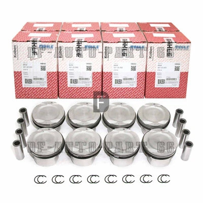 8x Pistons & Rings Set STD For BMW 550i 750i X5 F10 F02 F07 E70 E71 N63B44A 4.4 - Image 1 of 4