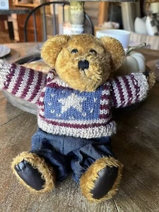 Boyd’s Bear Eddie with Bear wear 1985-95 coleccionable - Imagen 1 de 6