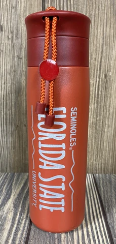 Florida State Seminoles NCAA Orange Lure Studio Tumbler Water Bottle Cover