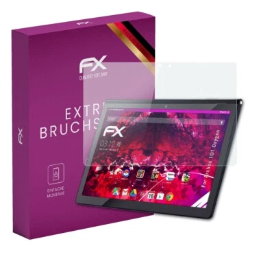 atFoliX Glasfolie für Archos 101 Oxygen Displayfolie 9H Schutzpanzer - Bild 1 von 4