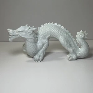 Vintage~OMC~Otagiri Porcelain White Dragon~Excellent Condition - Picture 1 of 5