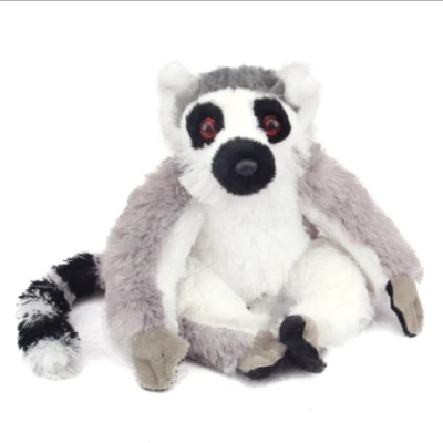 Wild Republic RING TAILED LEMUR Plush Mini Cuddlekin 8" Stuffed Toy New NWT NEW - Image 1 of 3