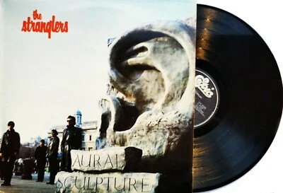 STRANGLERS LP Aural Sculpture GREEK 1984 + 2 Sided Insert Greek lettering MINT - Image 1 of 4