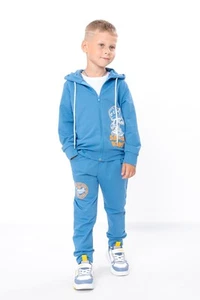 Stylish Boys’ Sport Set – Jogger Pants & Graphic Hoodie, Demi-season,  Nosi s... - Picture 1 of 16