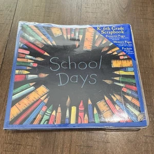 New! K-6th Grade School Days Scrapbook By Susan Winget Acid-Free 12"x12" Memory - Picture 1 of 13