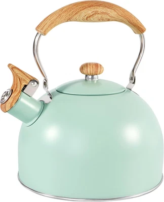 Tea Kettle for Stove Top, 85OZ/2.6QT Whistling Tea Kettles for Boiling Water Mil - Image 1 of 4