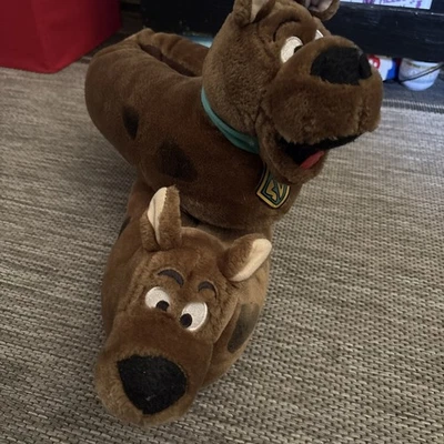 Zapatillas de felpa Scooby-Doo Cartoon Network Hanna-Barbara tamaño: 9/10 grande - leer Foto 1 de 4