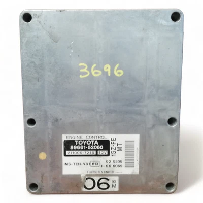 CENTRALINA MOTORE PER TOYOTA Yaris Serie 8966152060 Benzina 1000 (03>05) - Immagine 1 di 2