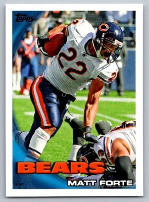 2010 Topps Matt Forte Chicago Bears #375 - Image 1 of 2
