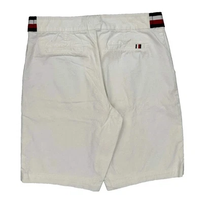 Tommy Hilfiger Chino Shorts - 31W UK 12 White Cotton - Image 1 of 4