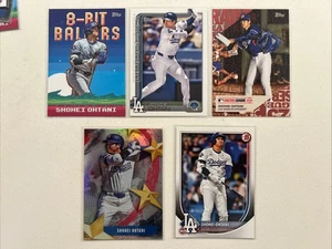 2025 Topps Shohei Ohtani (5) Series 1 Training Grounds 8-Bit Baller Stars Bowman - Picture 1 of 2