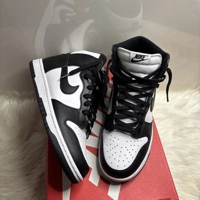 Nike Dunk High Men's Size 8.5 Black/White Pandas DD1399-105 - Image 1 of 4