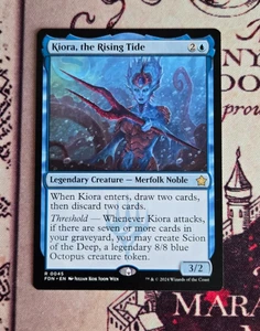 MTG Kiora, the Rising Tide Foundations NM - Picture 1 of 1