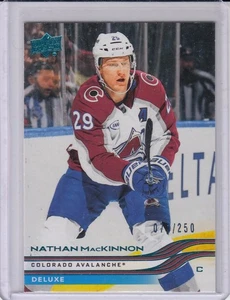 NATHAN MacKINNON - 25/26 UPPER DECK DELUXE #071/250 - Picture 1 of 1