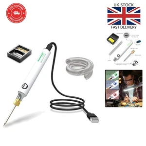 8W Adjustable Temperature Soldering Iron Kit - Precision for Jewellery & DIY - Picture 1 of 10