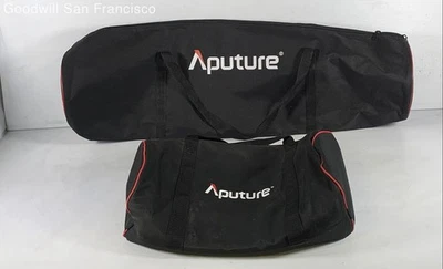 Lot Of 2 Aputure Black Light Dome Softbox Classic Lighting Carrying Case Bag - Image 1 of 4