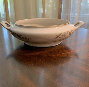 Embassy Vitrified China USA Floral Serving Bowl Vegetable Dish NO LID - Picture 1 of 13