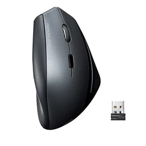 Souris LED Sanwa Wireless Ergo bleue MA-ERGW8 livraison gratuite avec suivi # neuve du Japon - Photo 1/11