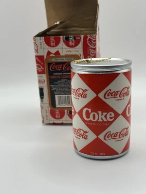 Coca-Cola 1960s Diamond Can Ornament Enesco NIB Vintage Red White 1996 - Image 1 of 4