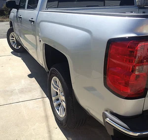 CHEVY SILVERADO 2014+ 1500 SPLASH GUARD SET PLASTIC GMC 30050 4X4 NO DRILLING 4P - Bild 1 von 9