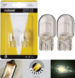 Flosser 7440 W21W 21W Two Bulbs Rear Turn Signal Light Replacement Stock OE Fit - Foto 1 di 8