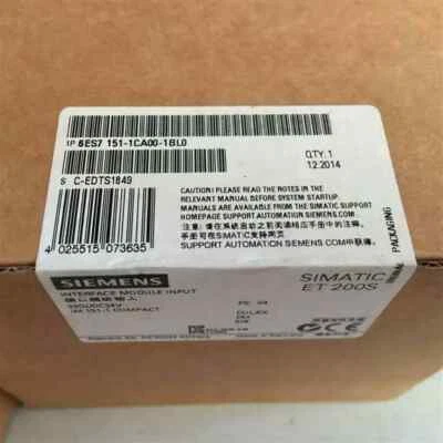 Siemens 6ES7 151-1CA00-1BL0 New One  6ES7151-1CA00-1BL0 - Image 1 of 2