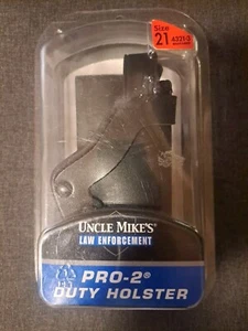RH Uncle Mikes 4321-3 PRO-2 DUAL RETENT HOLSTER Sz 21 GLOCK 17 19 22 23 31 32 36 - Picture 1 of 3