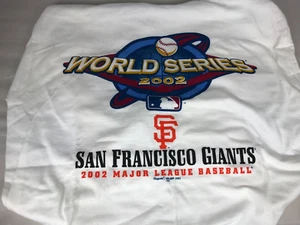 Licencia Vintage Gigantes de San Francisco Serie Mundial 2002 Camiseta Blanca Talla L Nueva Con Etiquetas - Imagen 1 de 5