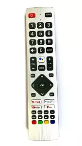 New Remote Control SHW/RMC/0134 For Sharp Aquos TV 40BL2KA 2020 No Voice - Picture 1 of 1