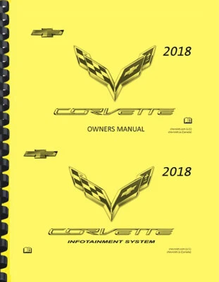 2018 Chevrolet Corvette РУКОВОДСТВО ПОЛЬЗОВАТЕЛЯ и РУКОВОДСТВО ПО ИНФОРМАЦИОННО-РАЗВЛЕКАТЕЛЬНОЙ СИСТЕМЕ - Изображение 1 из 4
