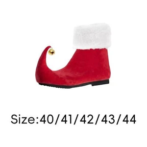 1 Pair of Christmas Elf Shoes Cute for Adults for Holiday Halloween Dress up - Picture 1 of 27