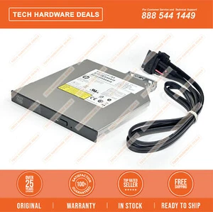 652294-001 HP 12.7mm Slim SATA DVD ROM JackBlack Optical Drive - Picture 1 of 5