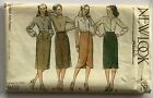 Vintage New Look 6176 Uncut Straight Skirts Sewing Pattern 10-16