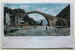 BORGO A MOZZANO, Prov. di Lucca - Ponte della Maddalena sul Serchio [picc.colori - Imagen 1 de 1