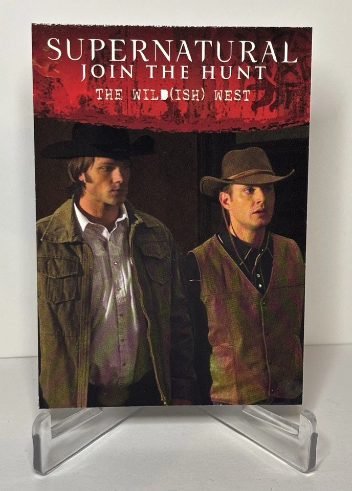 SUPERNATURAL CRYPTOZOIC SEASONS 4-6 DISGUISES INSERT D5 THE WILD(ISH) WEST - Image 1 of 1
