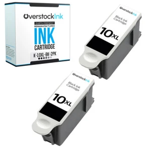 Cartuchos de tinta negra compatibles con 2PK OSI 10XL para Kodak ESP 3, 3200, 3250, 5210 - Imagen 1 de 1