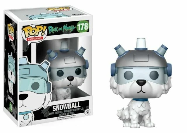 Funko Pop Rick and Morty Snowball Vinyl Doll Figure - 12445