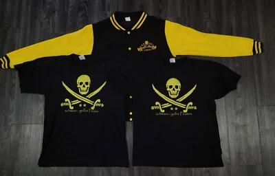 Borussia Dortmund T-Shirt College Jacke Konvolut Schwarz-Gelbe-Piraten Gr. L *6 - Bild 1 von 4